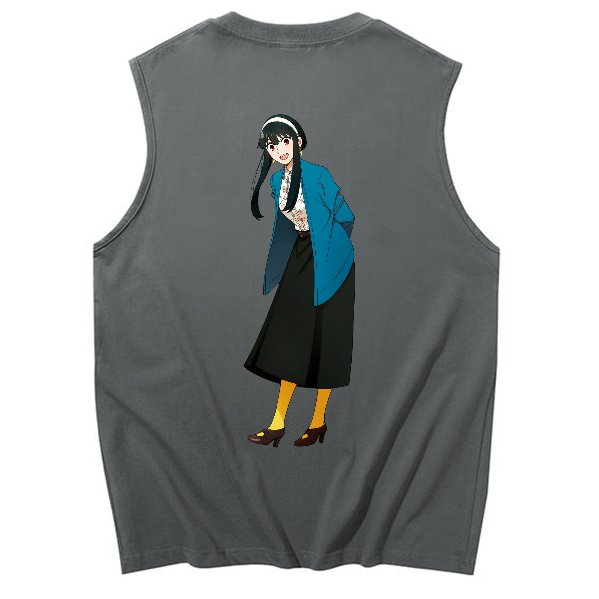 （画像用） SPY×FAMILY间谍家家酒 コットン100％タンクトップ（背面プリント）